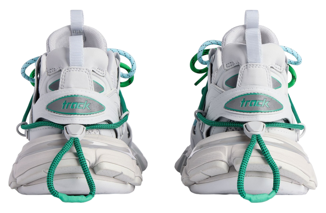 Balenciaga Track Trail Laces Grey / Green - Oct 2025 Balenciaga Track Trail Laces Grey / Green - Oct 2025