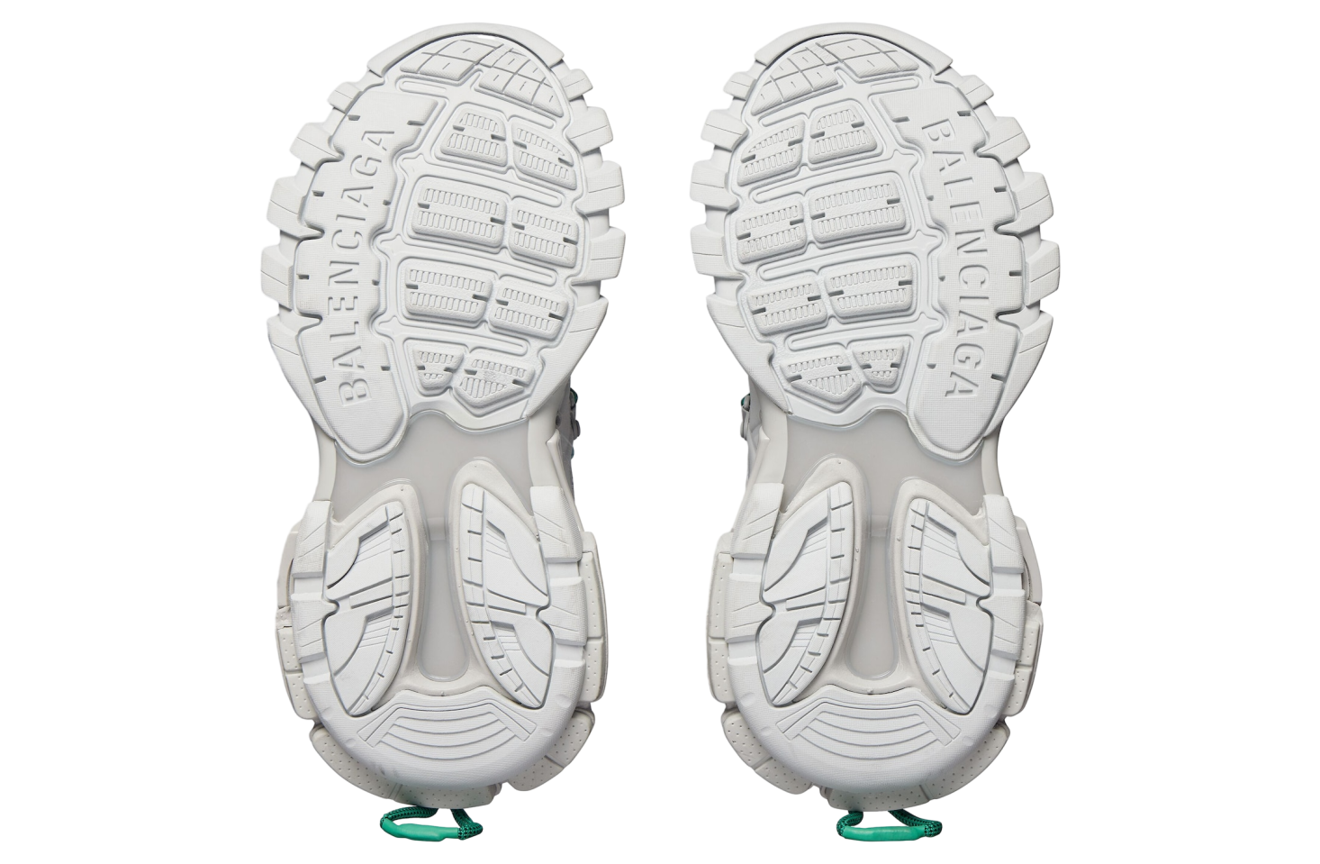 Balenciaga Track Trail Laces Grey / Green