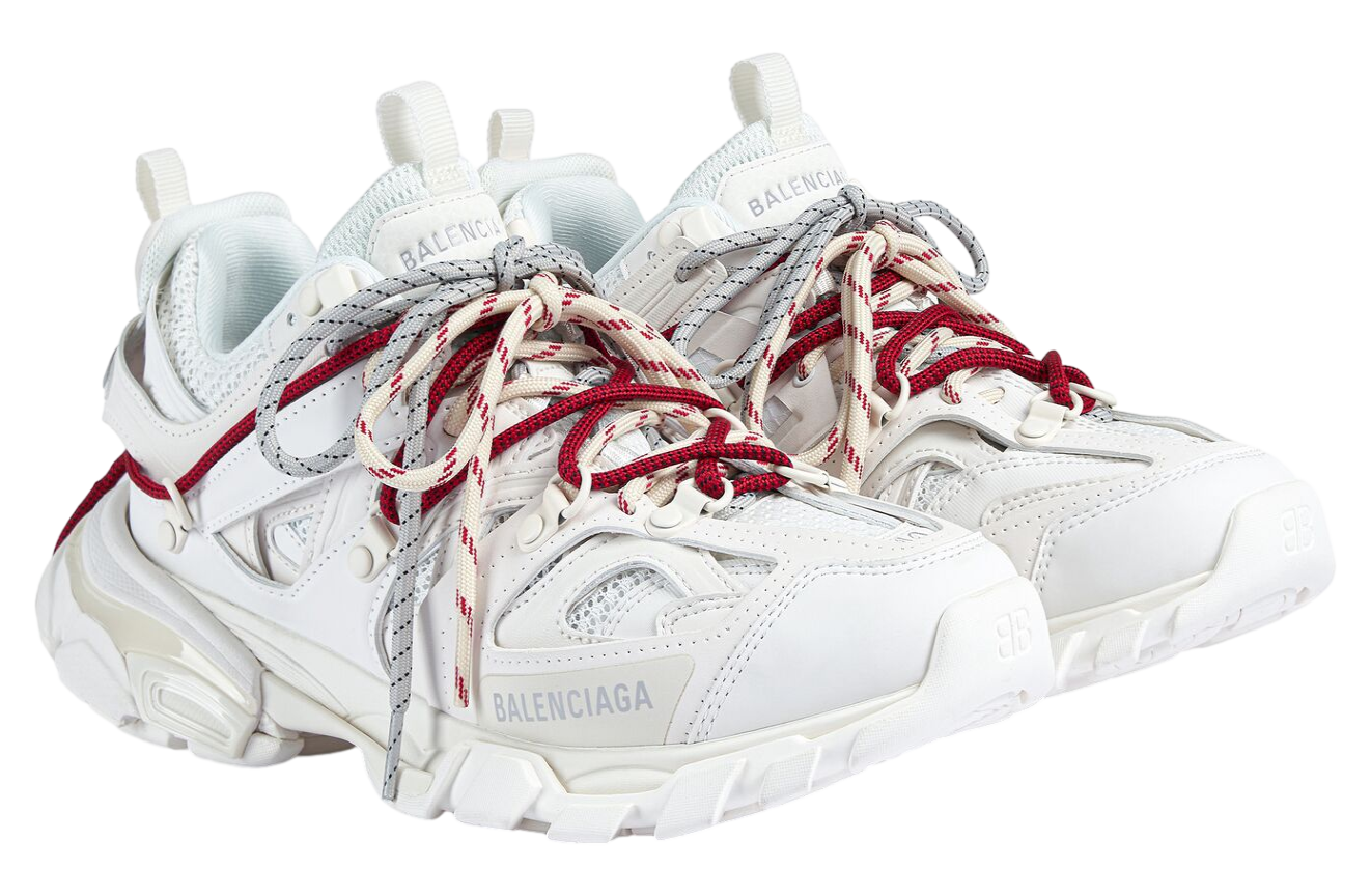 Balenciaga Track Trail Laces White / Red