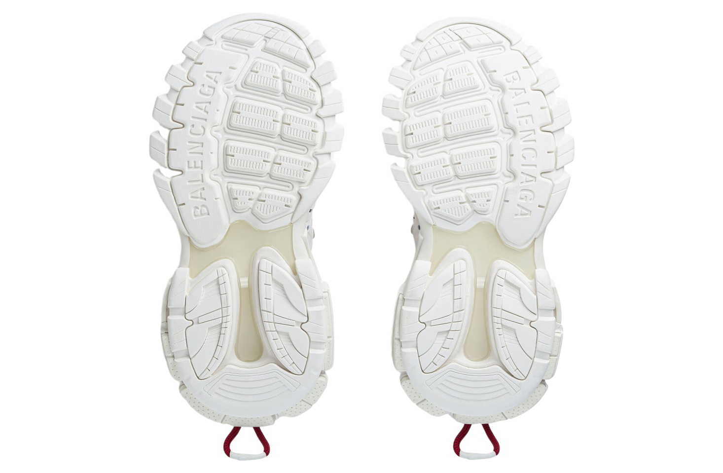 Balenciaga Track Trail Laces White / Red