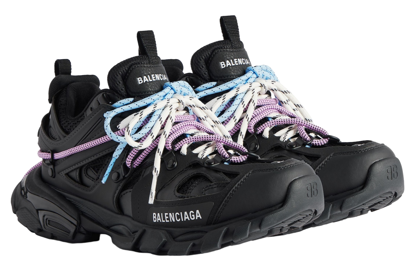 【完売間近！】BALENCIAGA Track Trail Laces sneakers Men's Track Trail Laces Sneaker in Black/orange | Balenciaga US