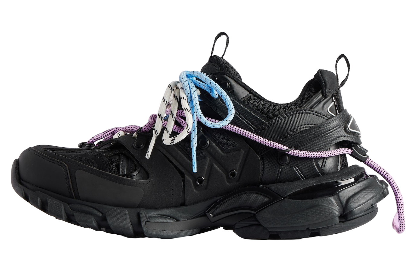 【完売間近！】BALENCIAGA Track Trail Laces sneakers Women's Track Trail Laces Sneaker in Grey/pink | Balenciaga US