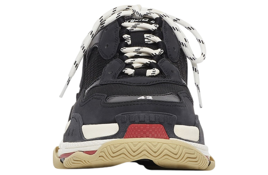 Balenciaga Triple S Black / White / Red