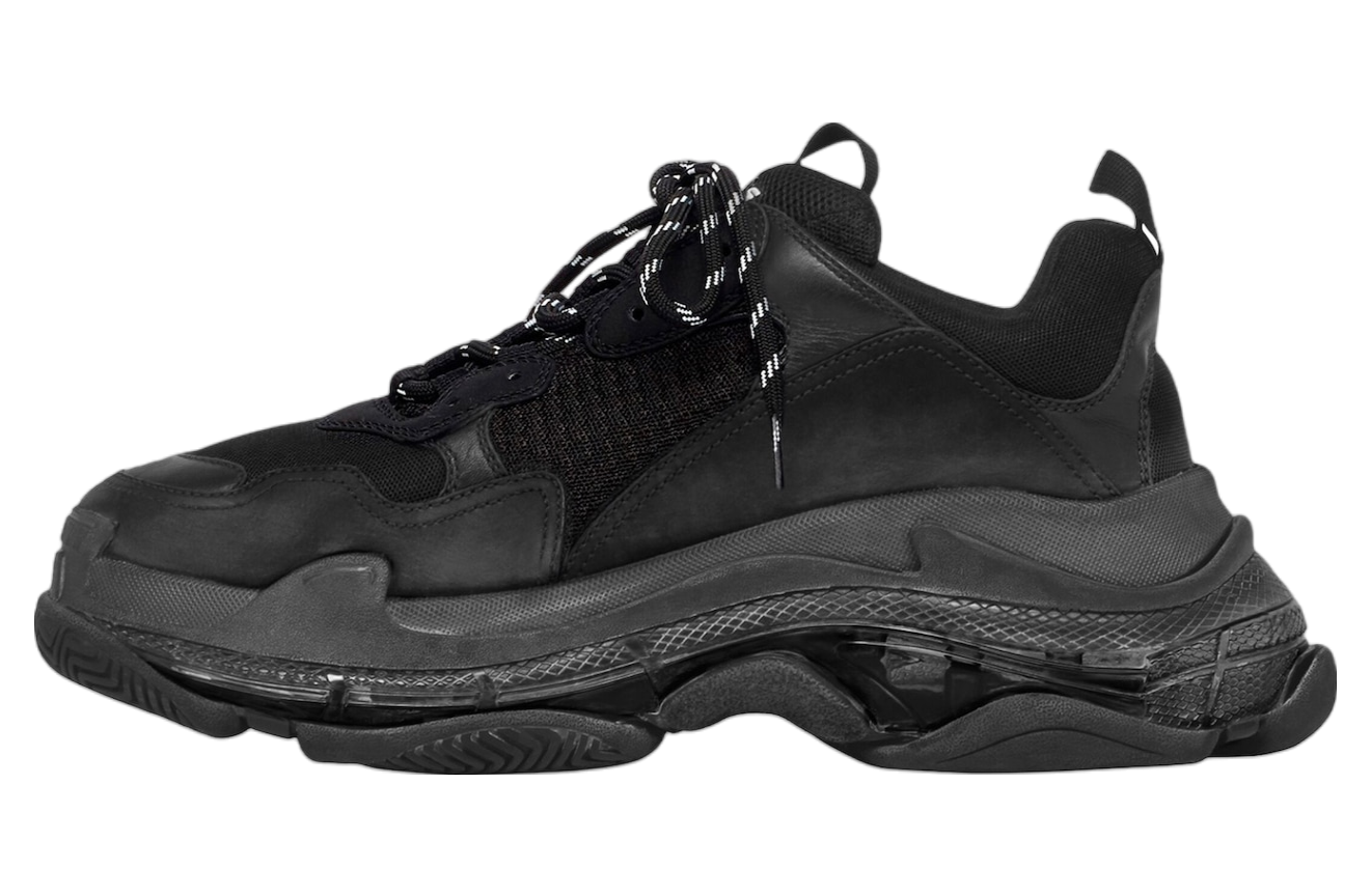 Balenciaga Triple S Clear Sole Black