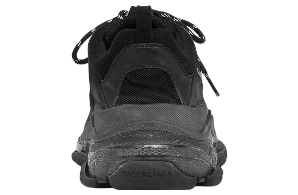 Balenciaga Triple S Clear Sole Black