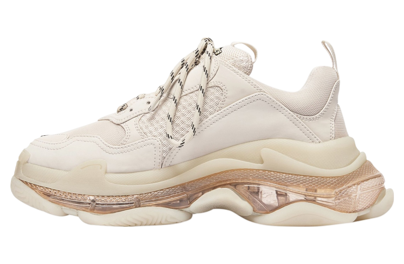 Balenciaga Triple S Clear Sole White