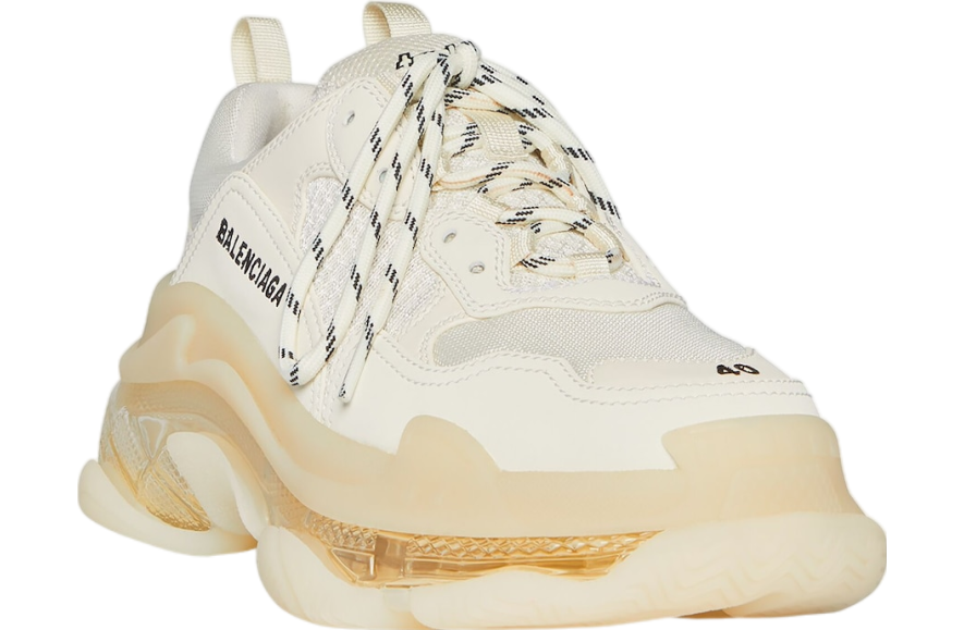 Balenciaga Triple S Clear Sole WMNS Beige / Clear