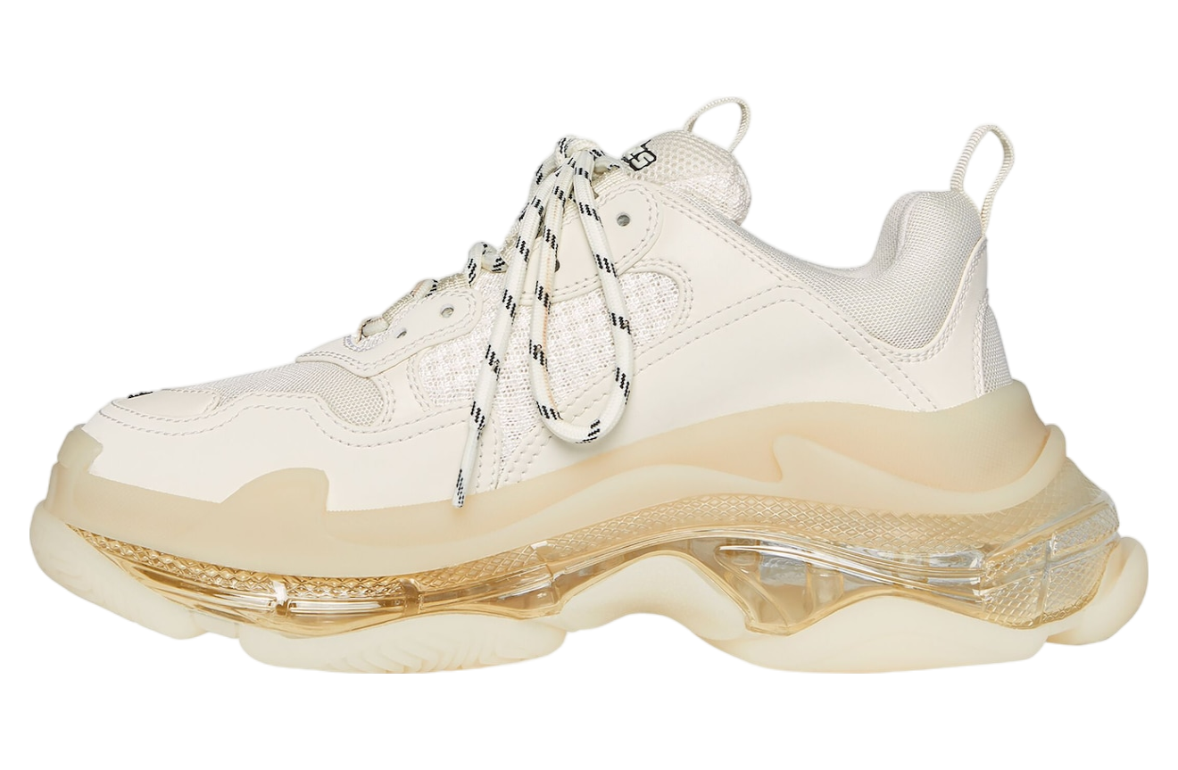 Balenciaga Triple S Clear Sole WMNS Beige / Clear