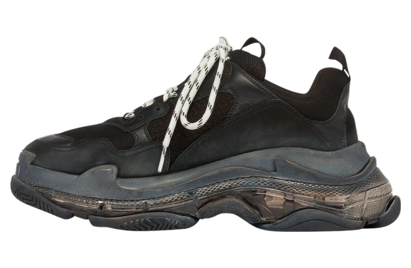 Balenciaga Triple S Clear Sole WMNS Black