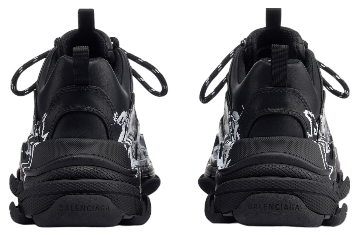 Balenciaga triple s homme noir hotsell