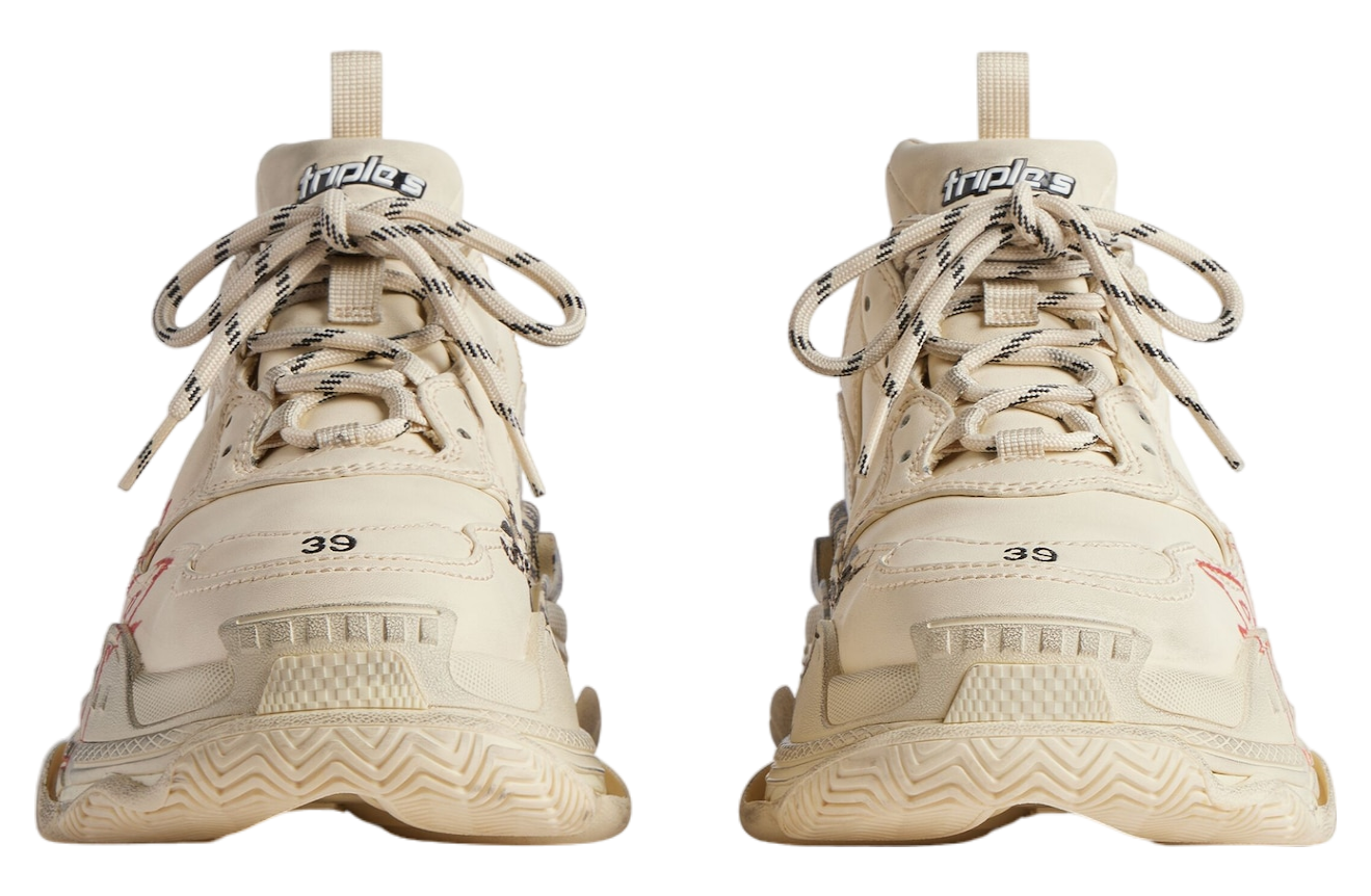 Balenciaga triple s cream best sale