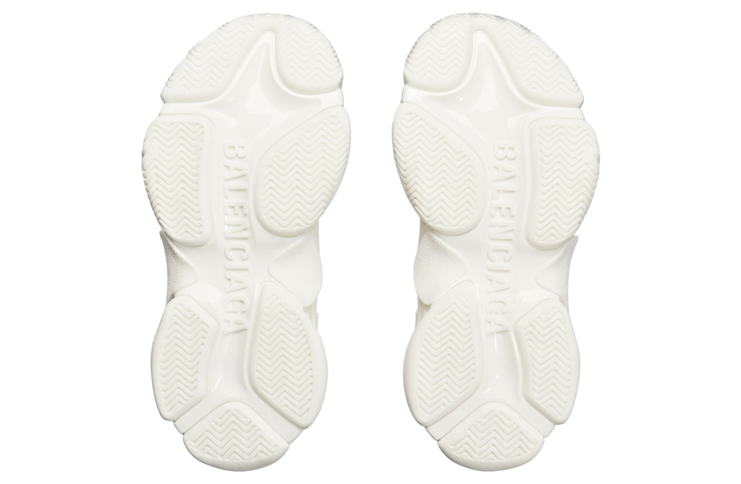 Balenciaga Triple S Glitter Spray WMNS White / Silver