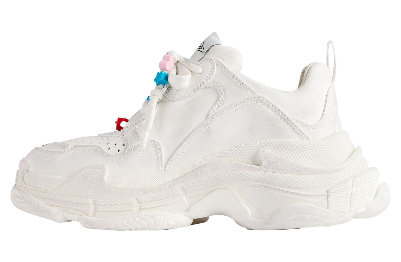 Balenciaga Triple S Sporty With Charms WMNS White - Oct 2025