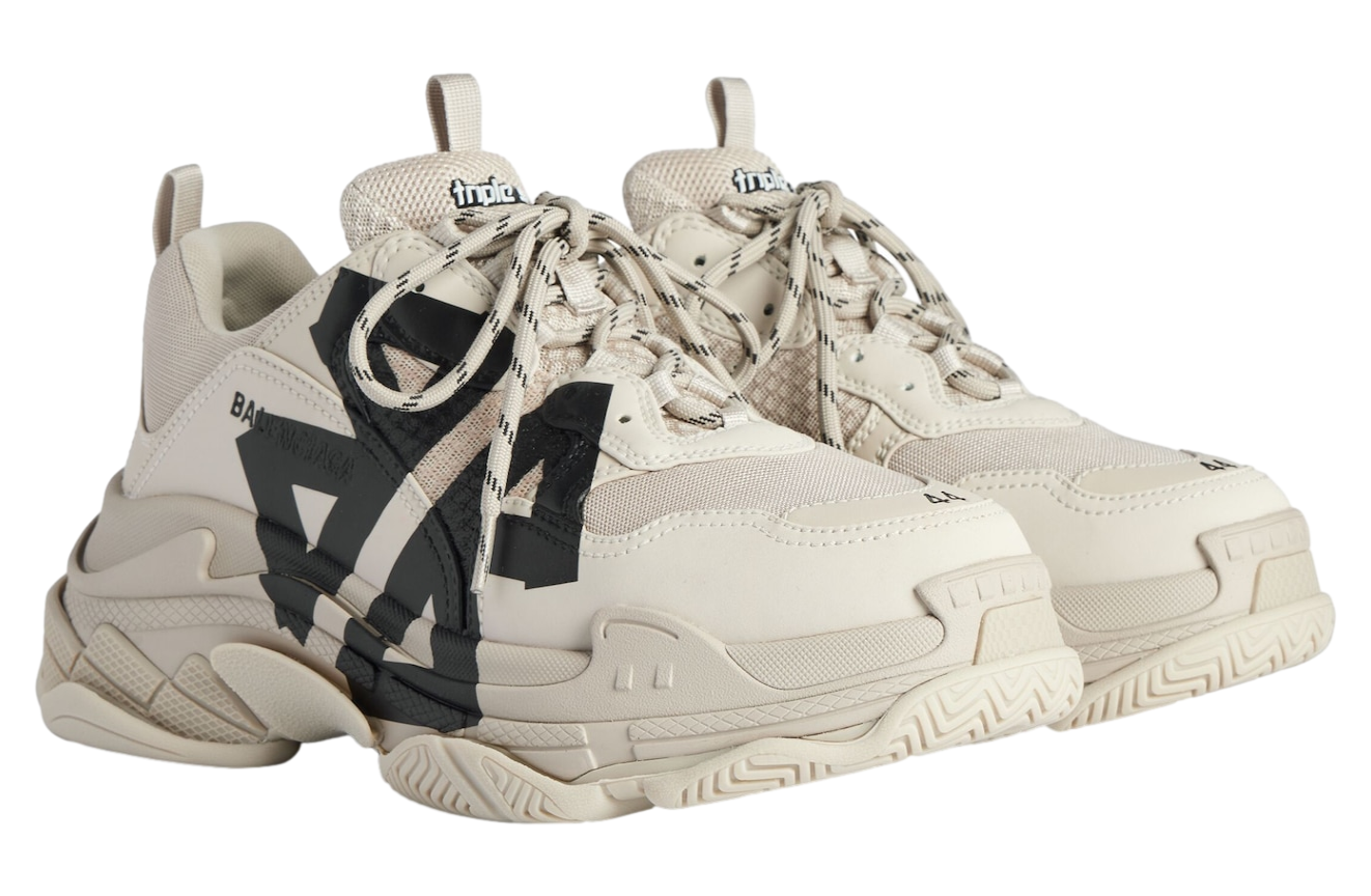 Balenciaga Triple S Tape Beige / Black