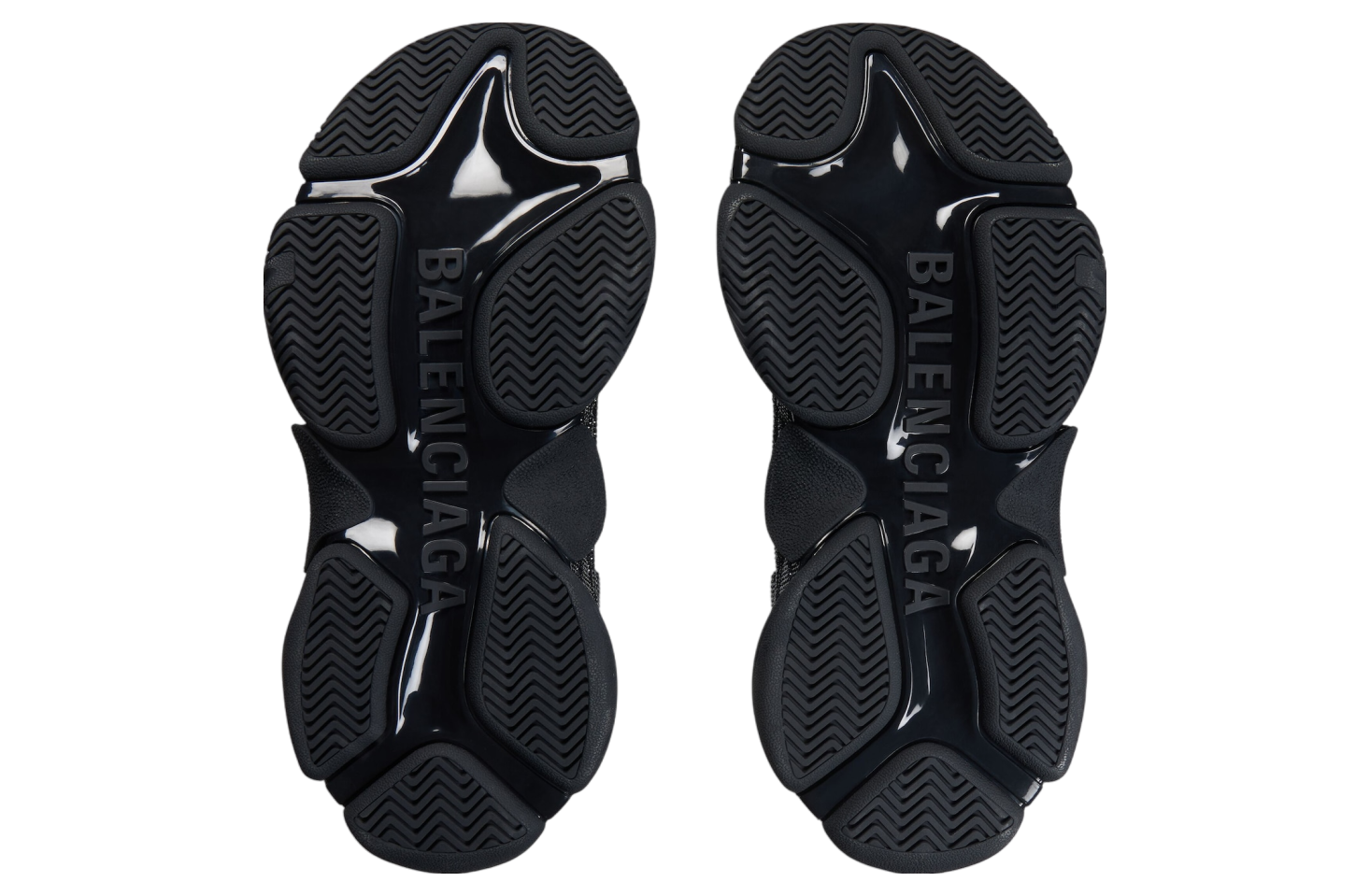 Balenciaga Triple S With Rhinestones WMNS Black