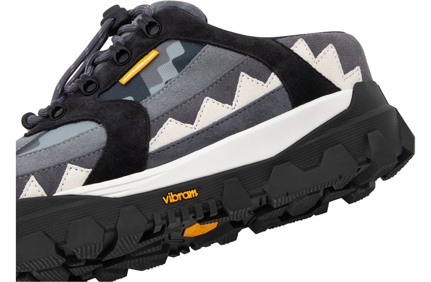 Bape BY Kazuki Kuraishi Show Clog Sta Gray