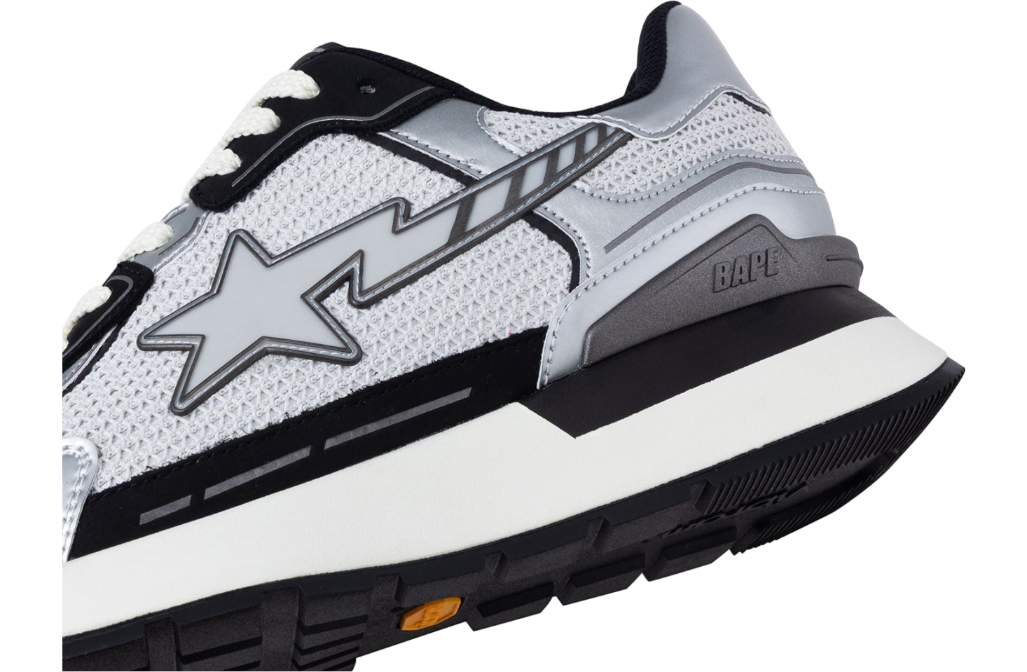 Bape Cross Sta #1 WMNS Black / Grey / White