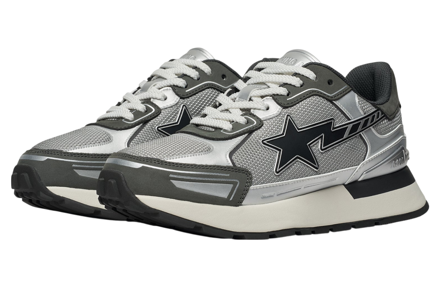 Bape Cross Sta Gray