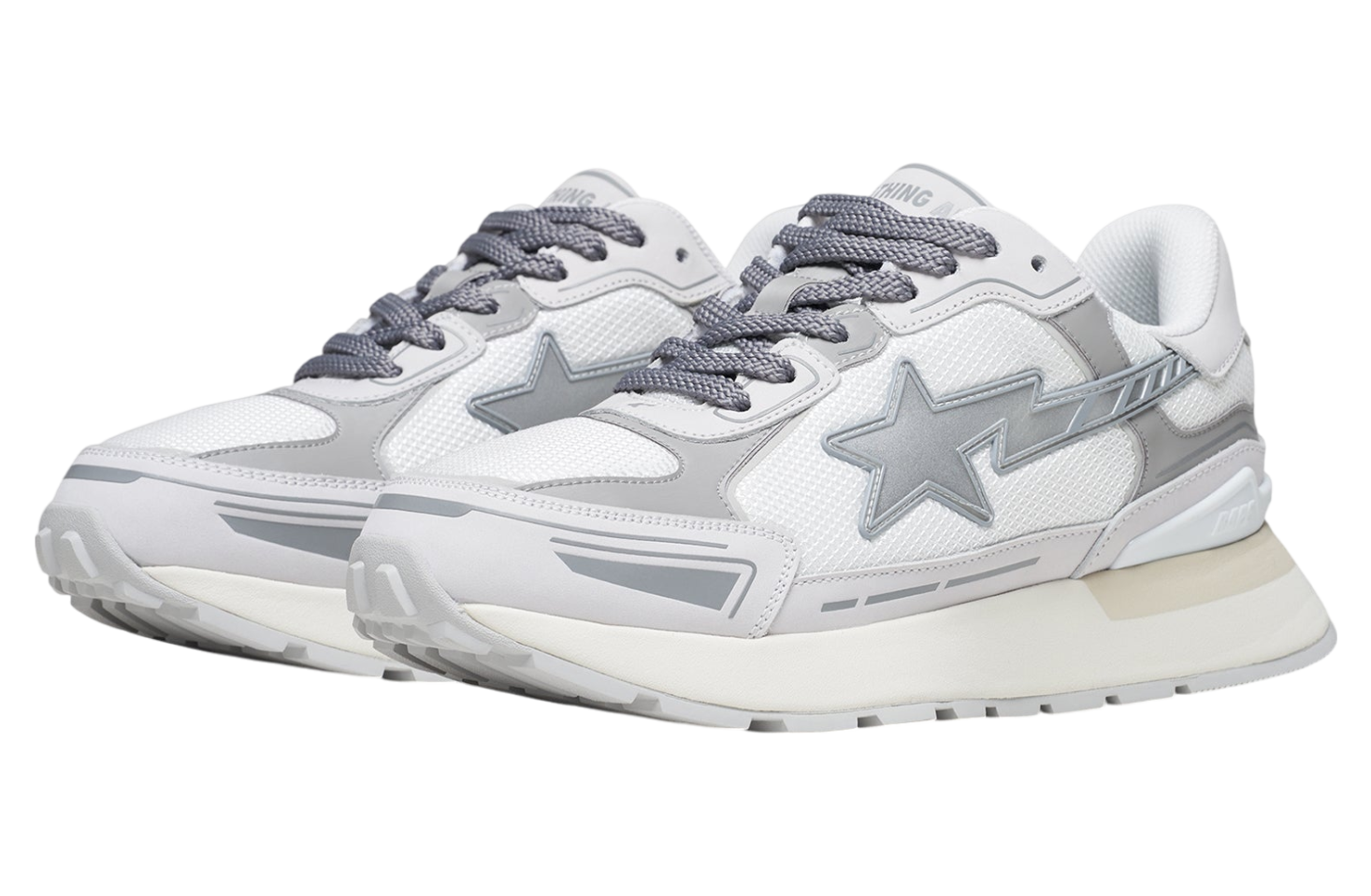 Bape Cross Sta White