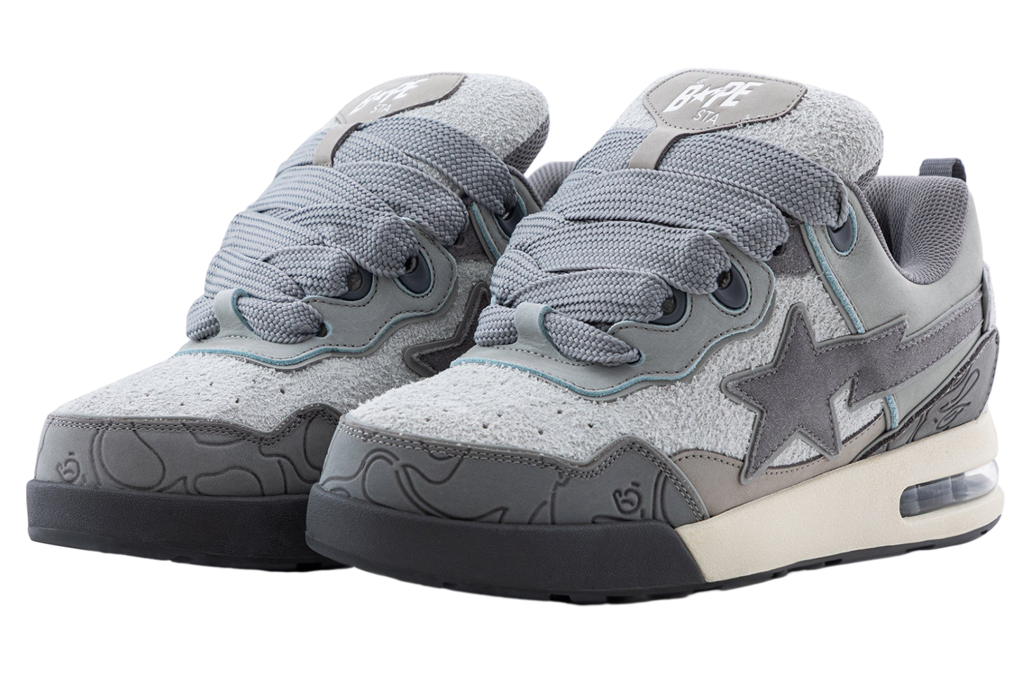 Bape Flip Sta #1 Gray