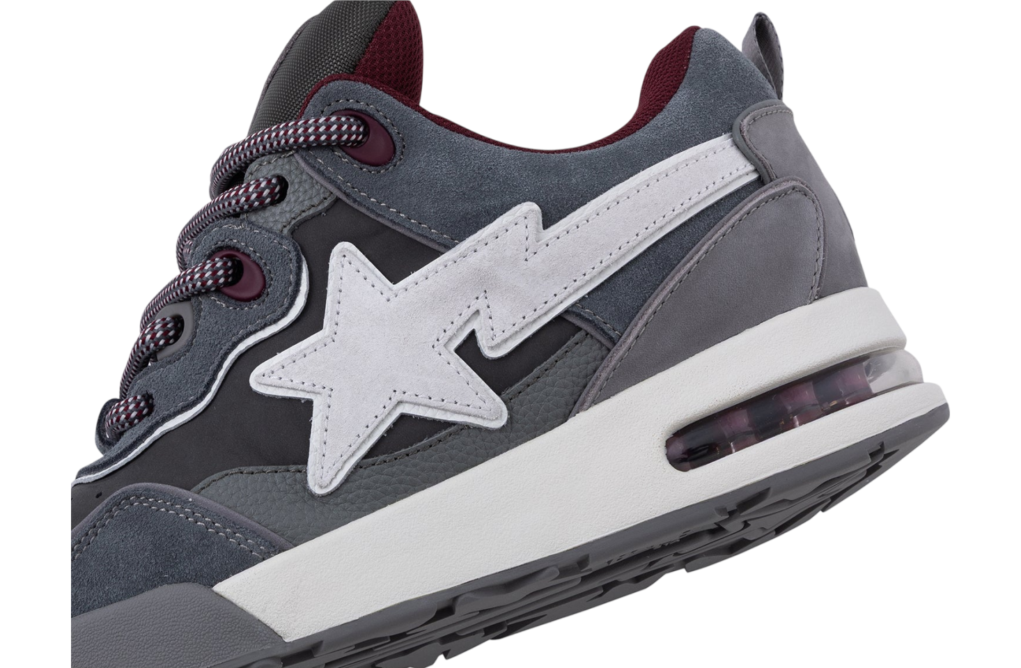 Bape Flip Sta #2 WMNS Gray