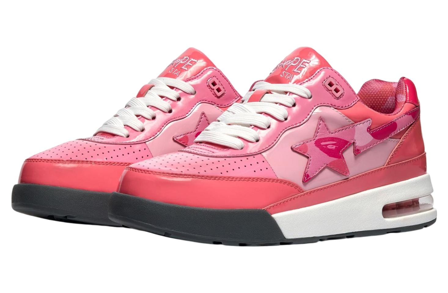 Bape Road Sta #1 WMNS Pink / White