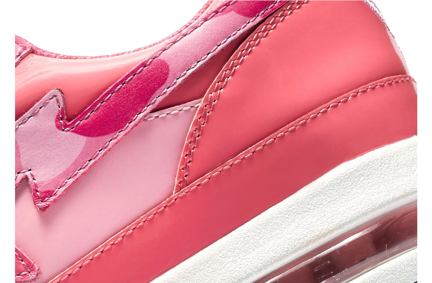 Bape Road Sta #1 WMNS Pink / White