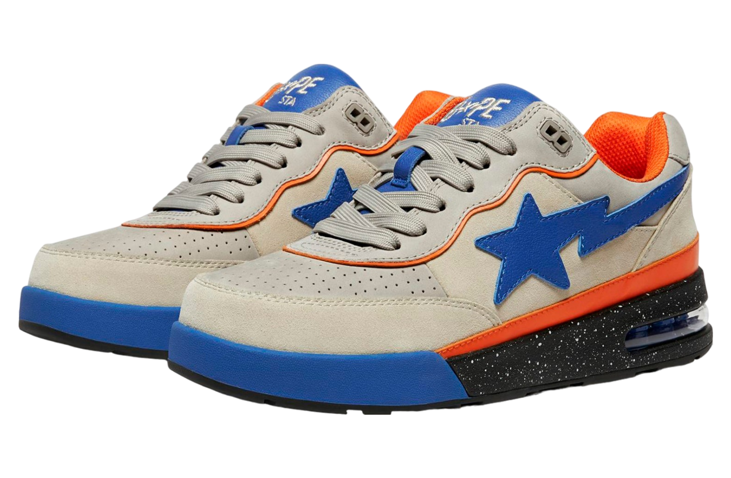 Bape Road Sta #2 Beige / Orange / Blue