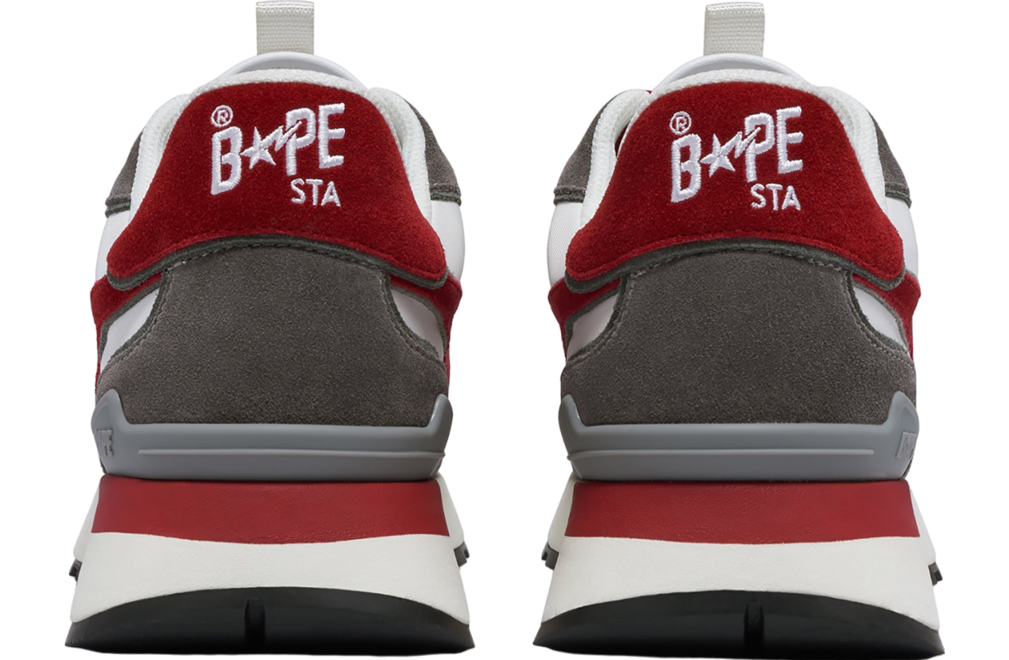 Bape Road Sta Express #2 Red X Gray