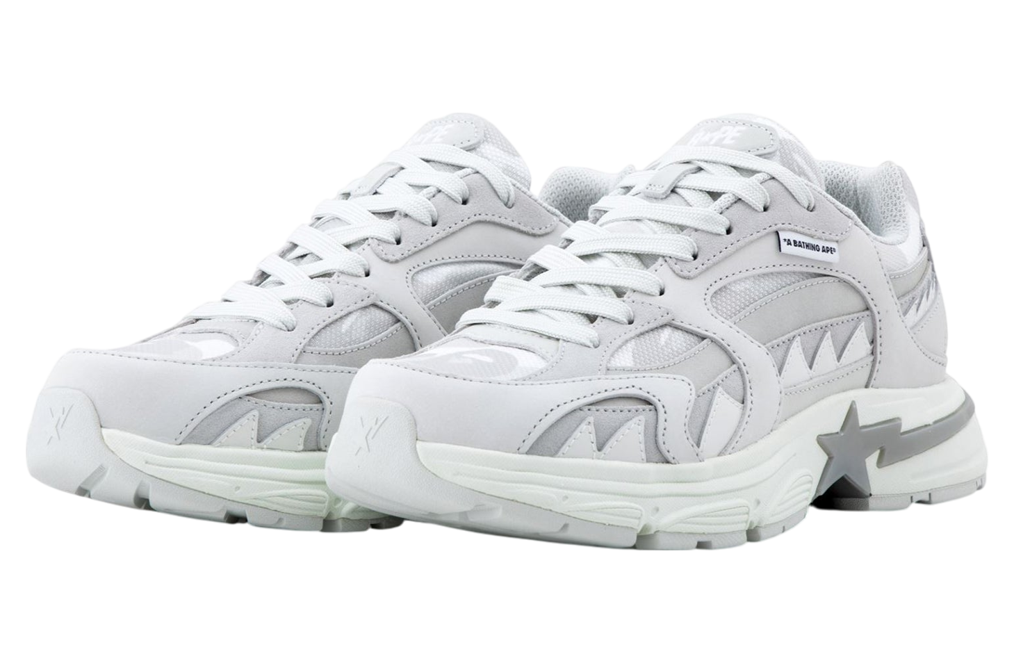 Bape Shark Sta #1 White / White