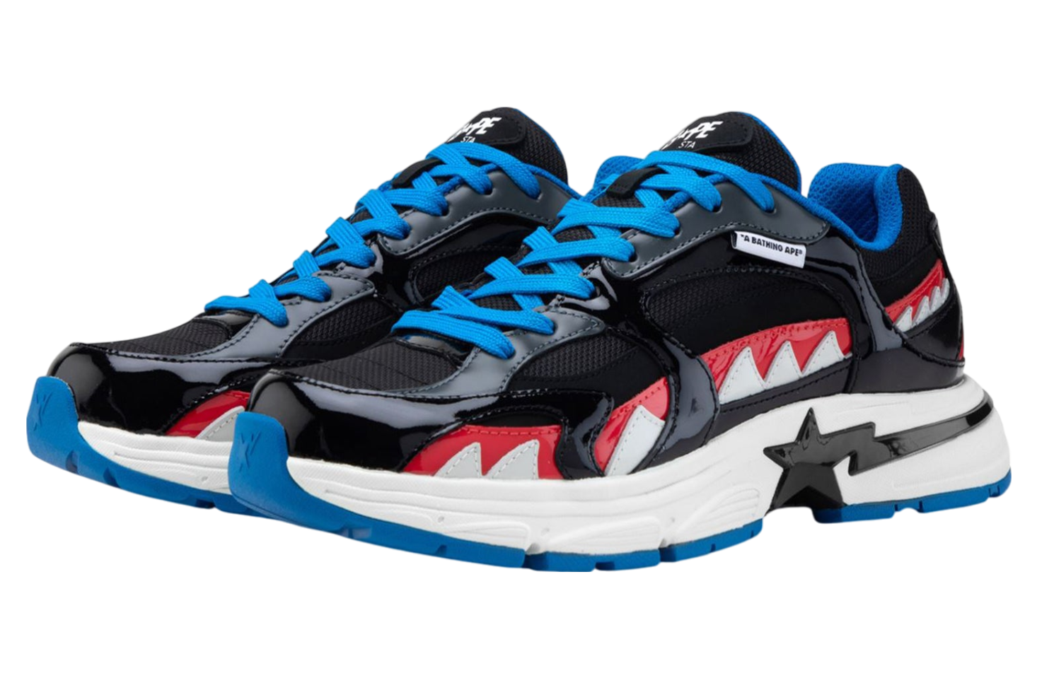 Bape Shark Sta #3 Black / Red / Blue