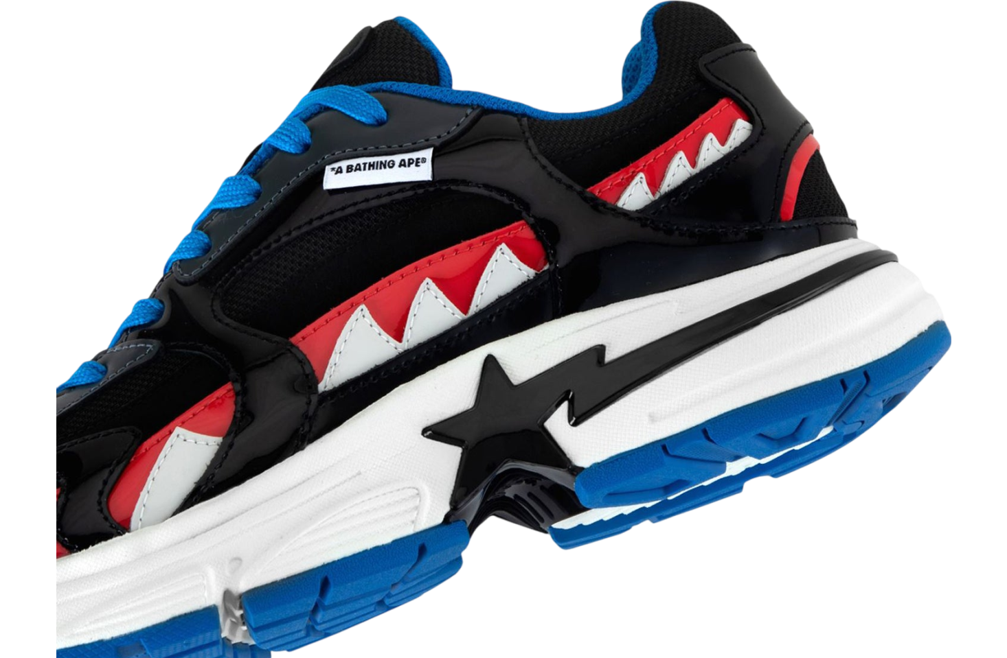 Bape Shark Sta #3 Black / Red / Blue