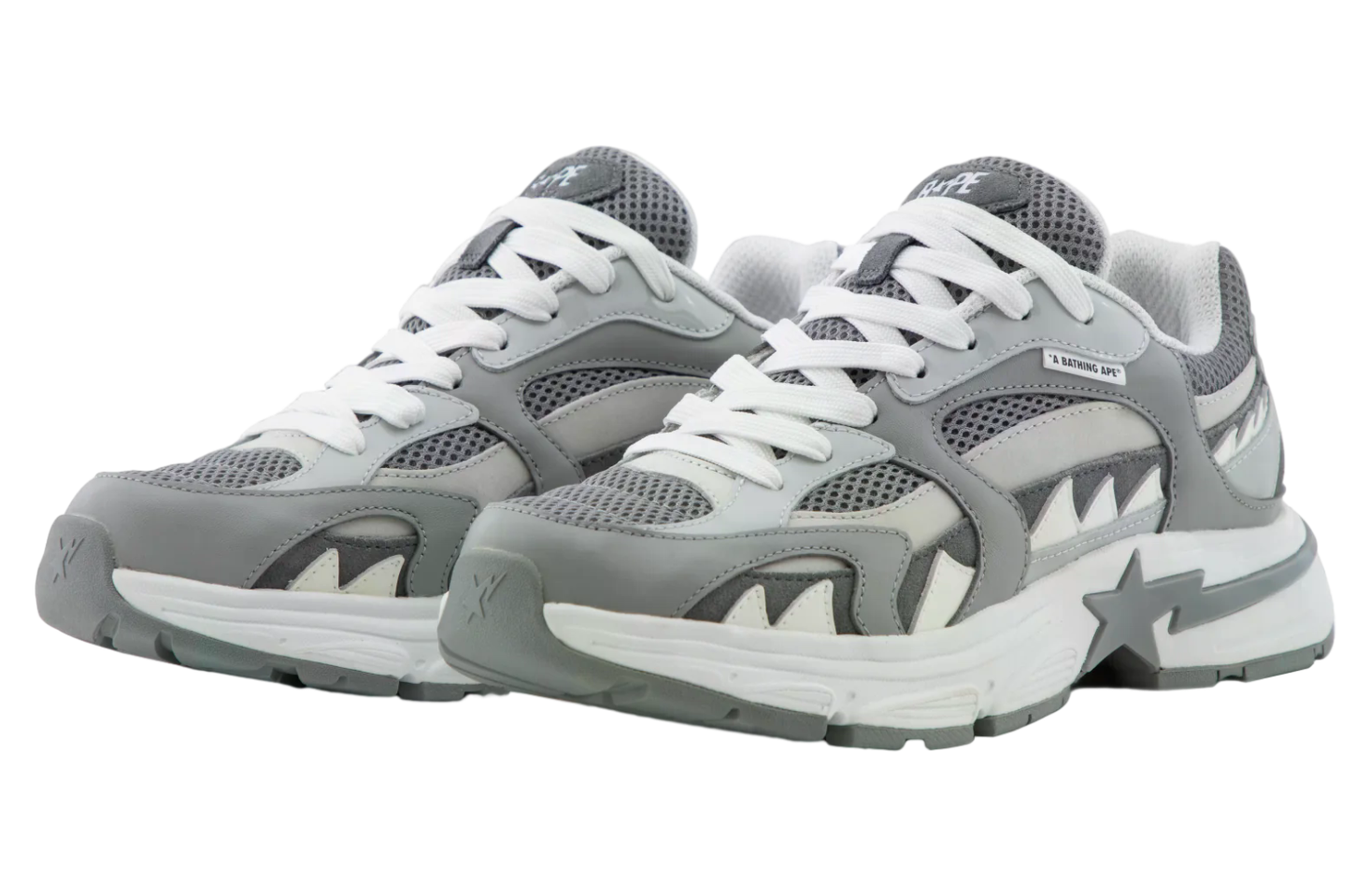 Bape Shark Sta #3 Gray