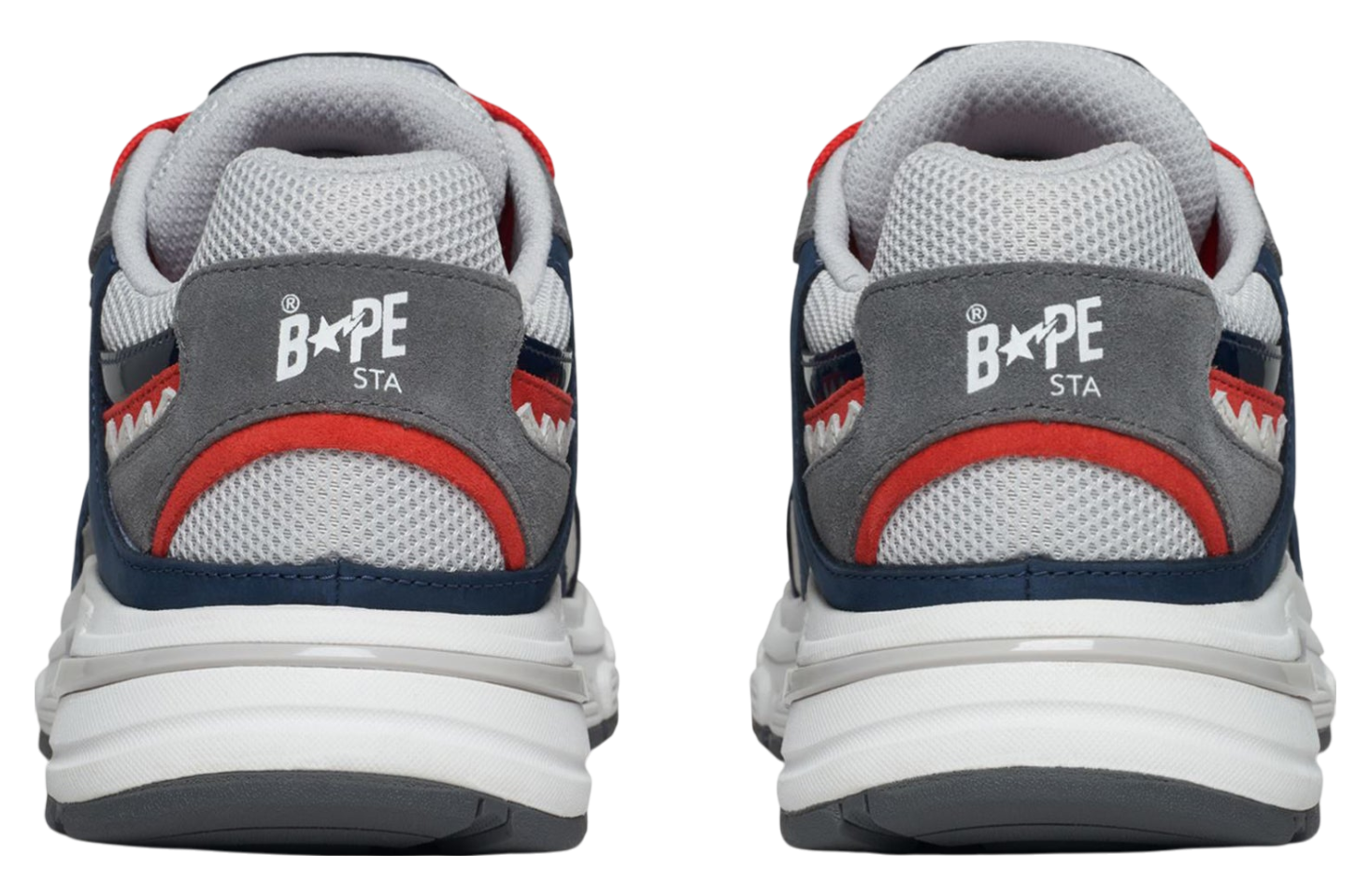 Bape Shark Sta France Navy