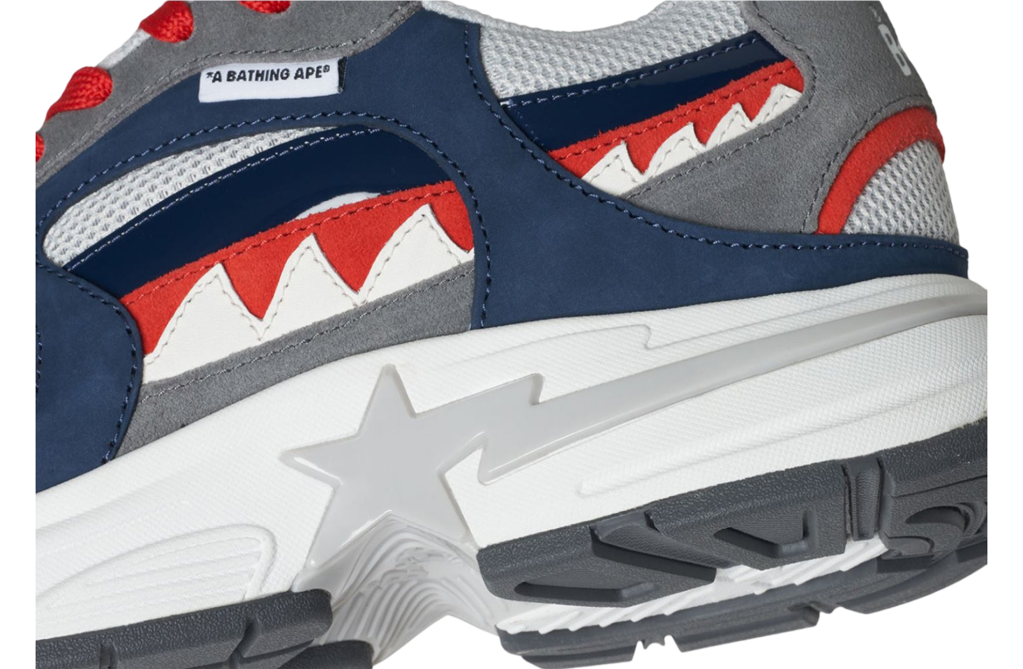 Bape Shark Sta France Navy