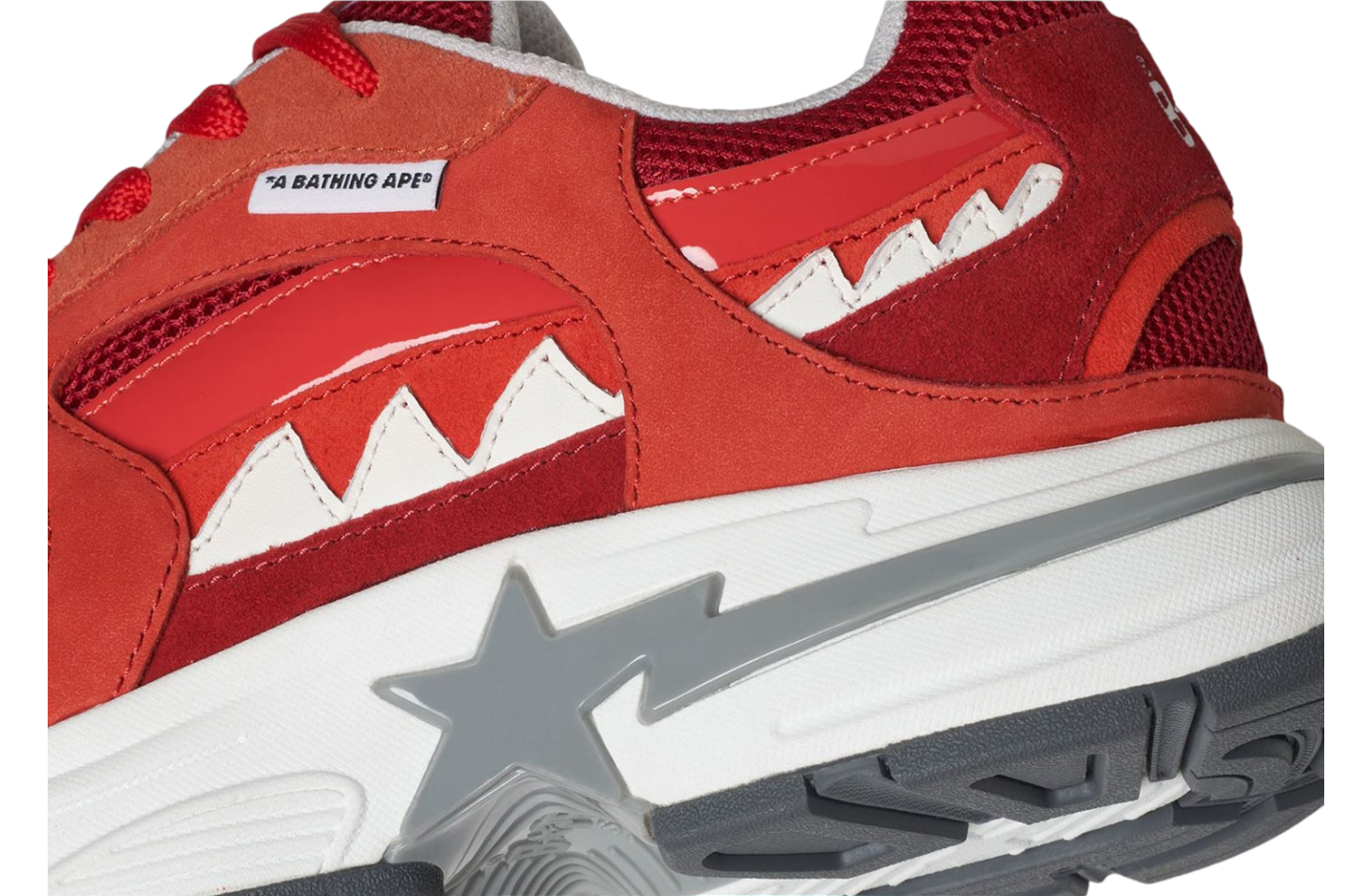 Bape Shark Sta Korea Red