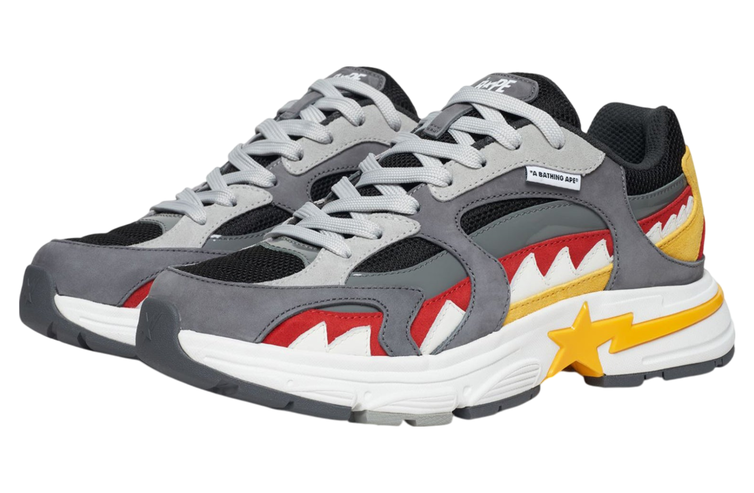 Bape Shark Sta Malaysia Gray