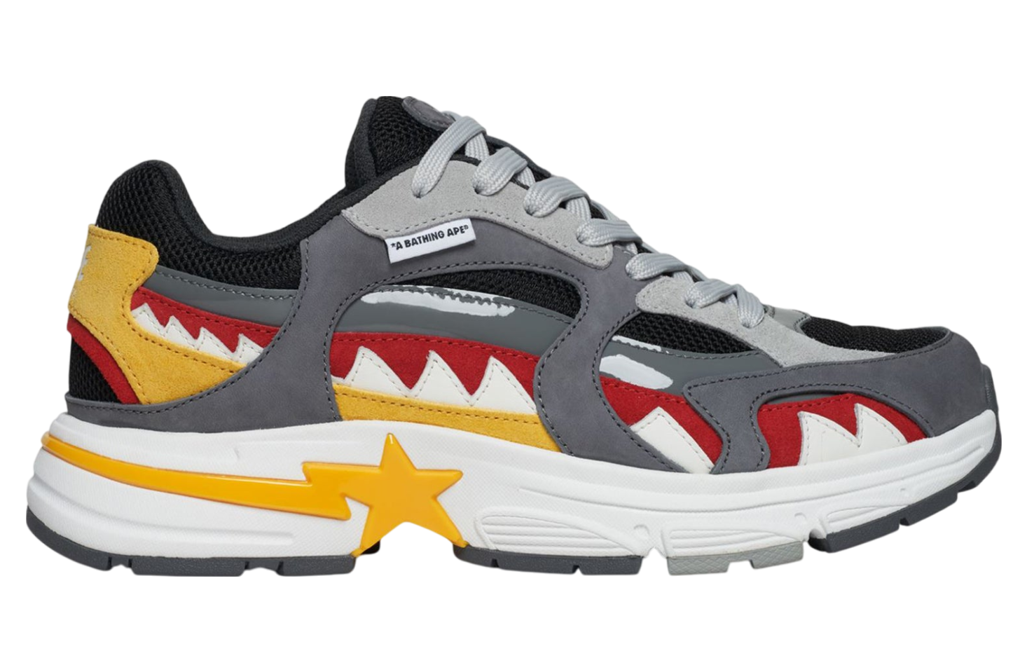 Bape Shark Sta Malaysia Gray