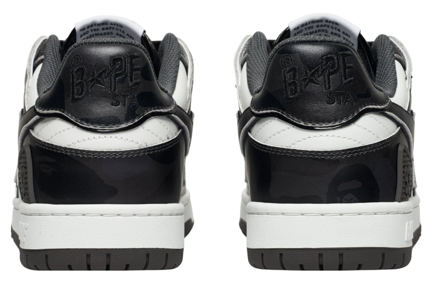 Bape Sk8 Sta #1 Black / White