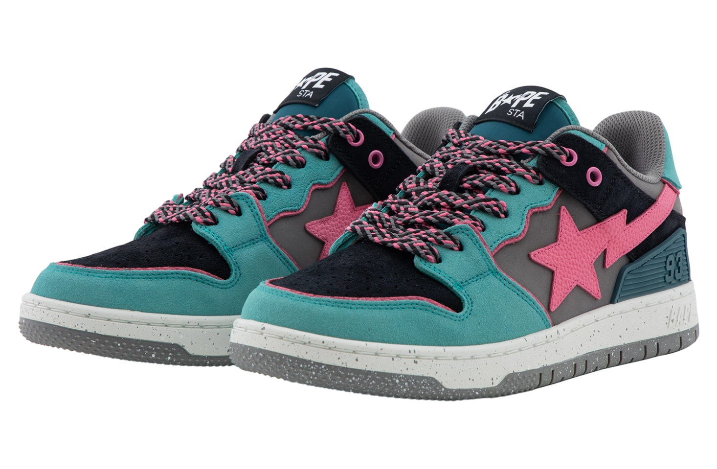 Bape Sk8 Sta #1 Blue / Pink