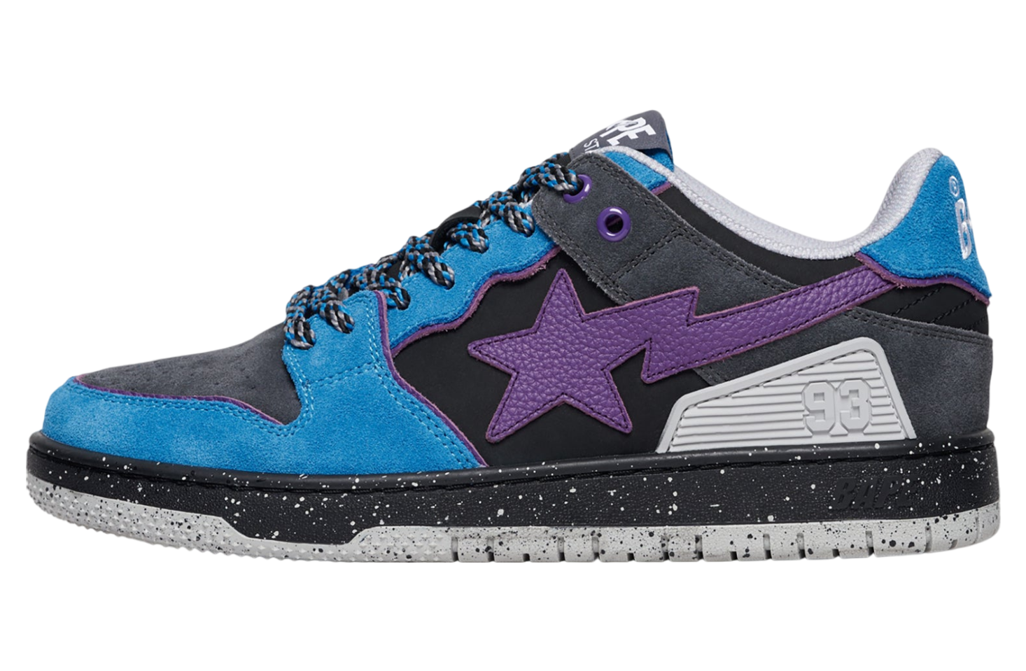Bape Sk8 Sta #1 Blue / Purple / Grey