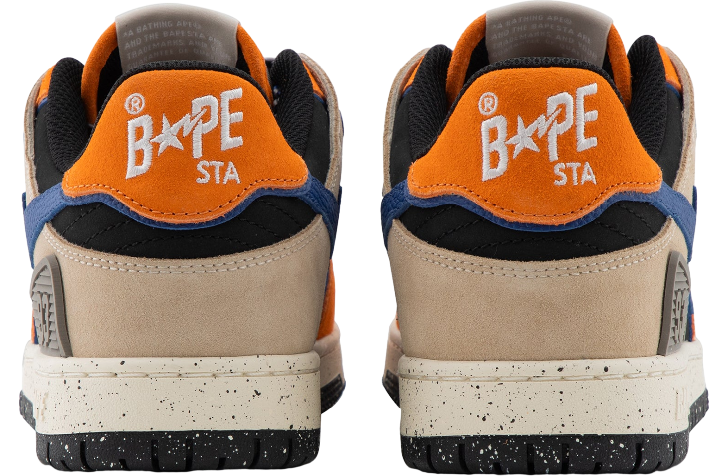 Bape Sk8 Sta #1 Orange / Blue