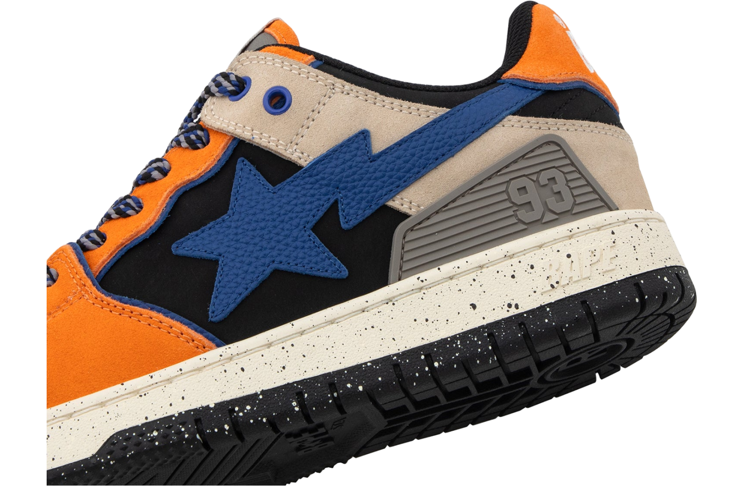 Bape Sk8 Sta #1 Orange / Blue