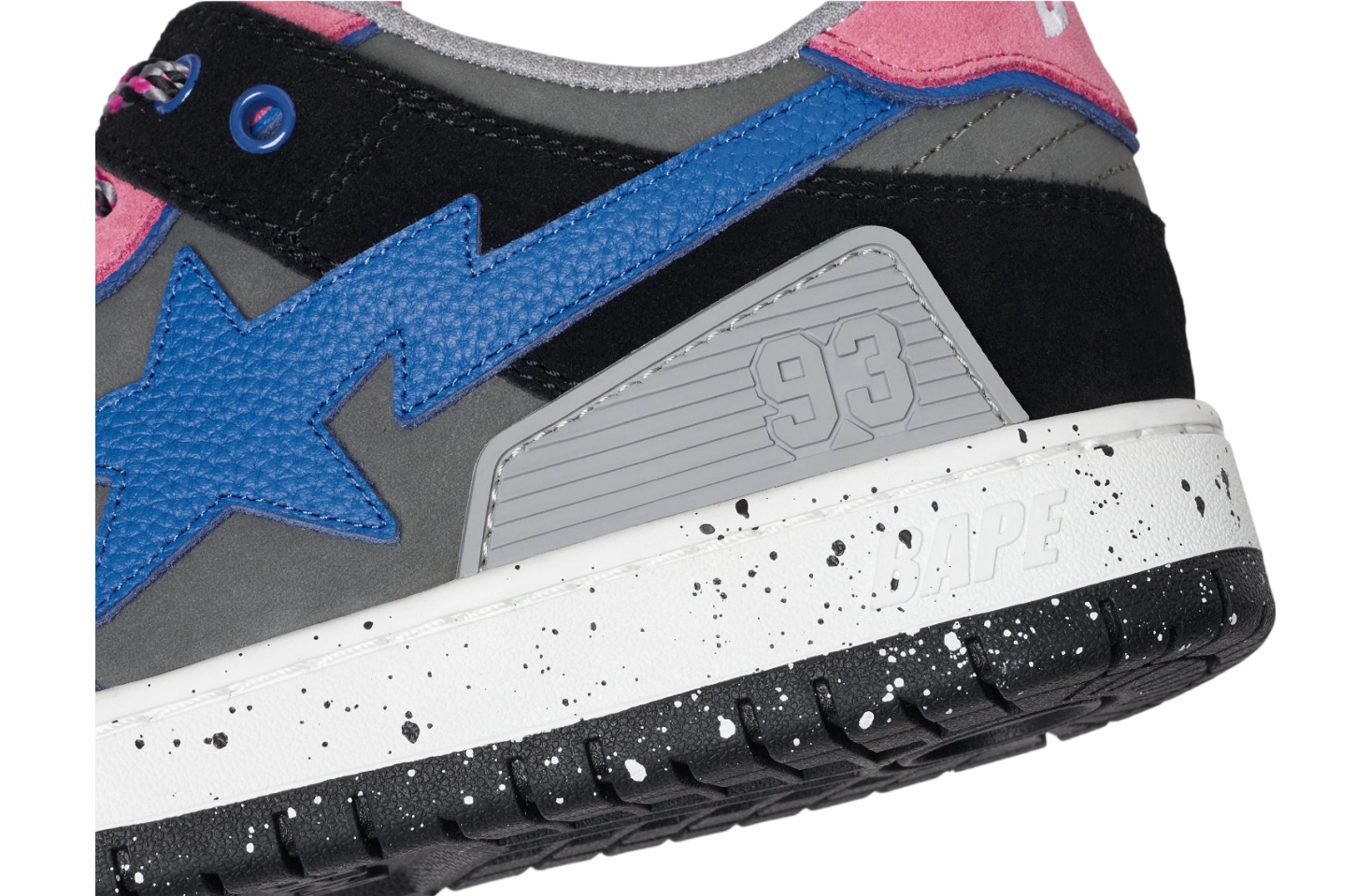 Bape Sk8 Sta #1 Pink / Blue / Grey