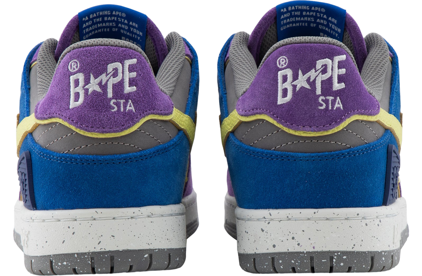 Bape Sk8 Sta #1 Purple / Yellow