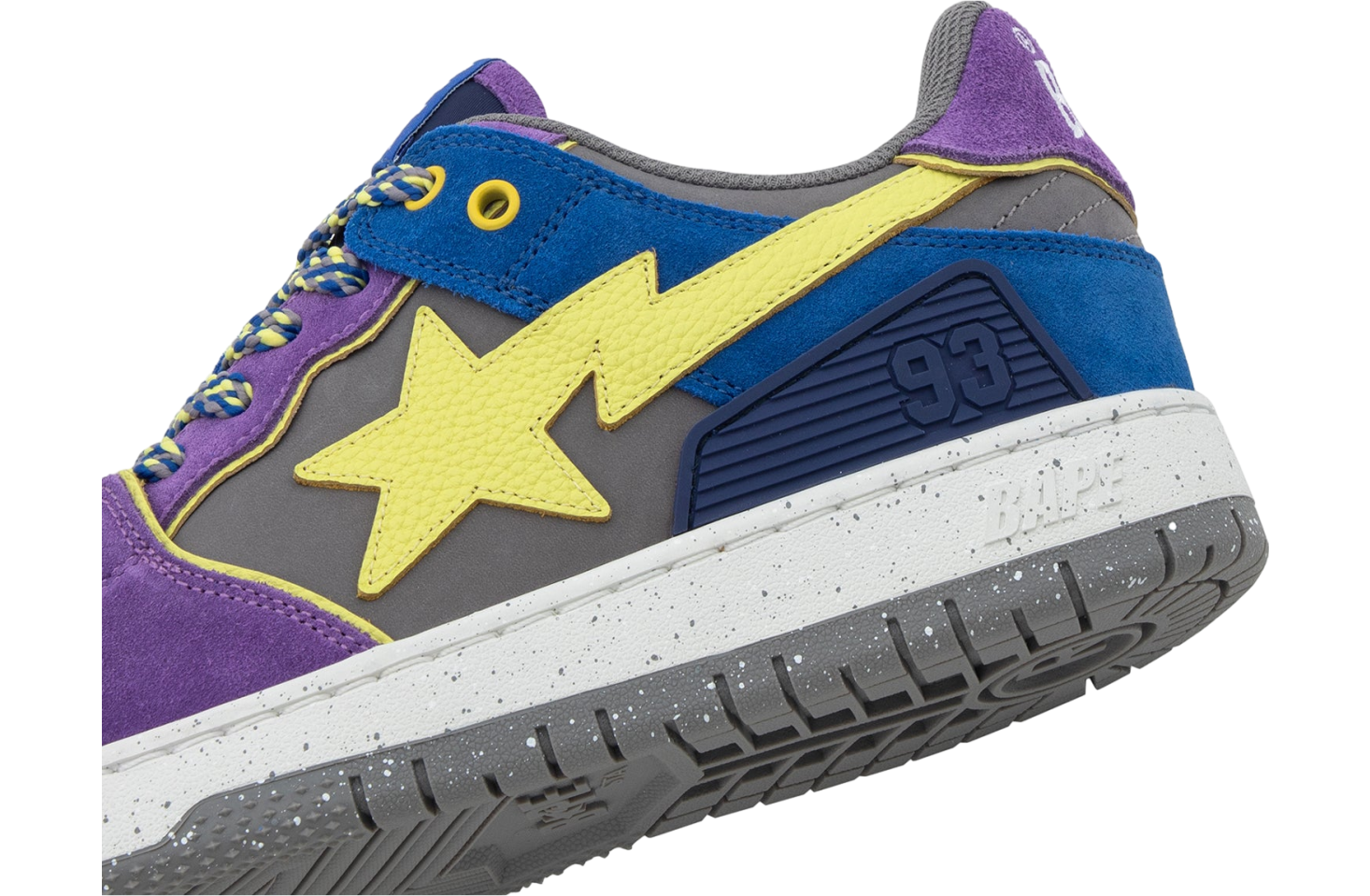 Bape Sk8 Sta #1 Purple / Yellow