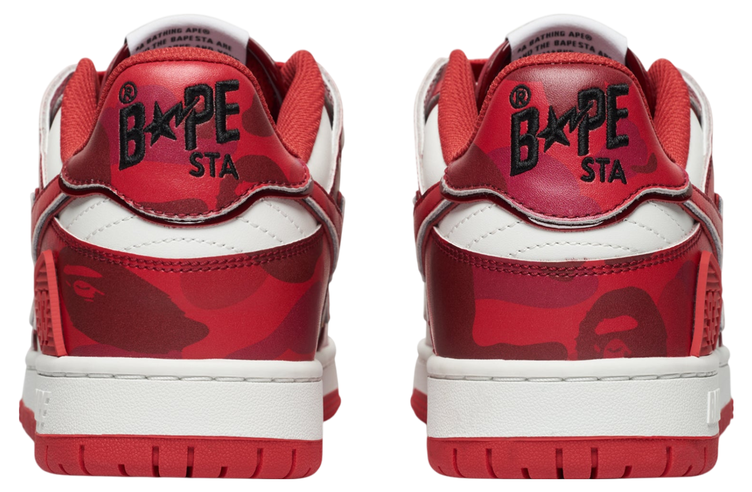 Bape Sk8 Sta #1 Red