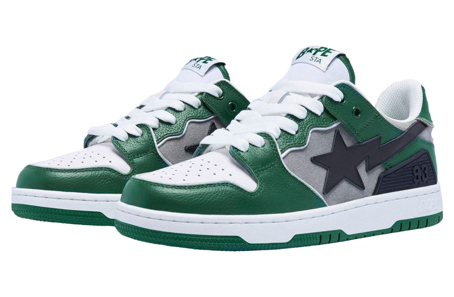 Bape Sk8 Sta #1 WMNS Green / Black