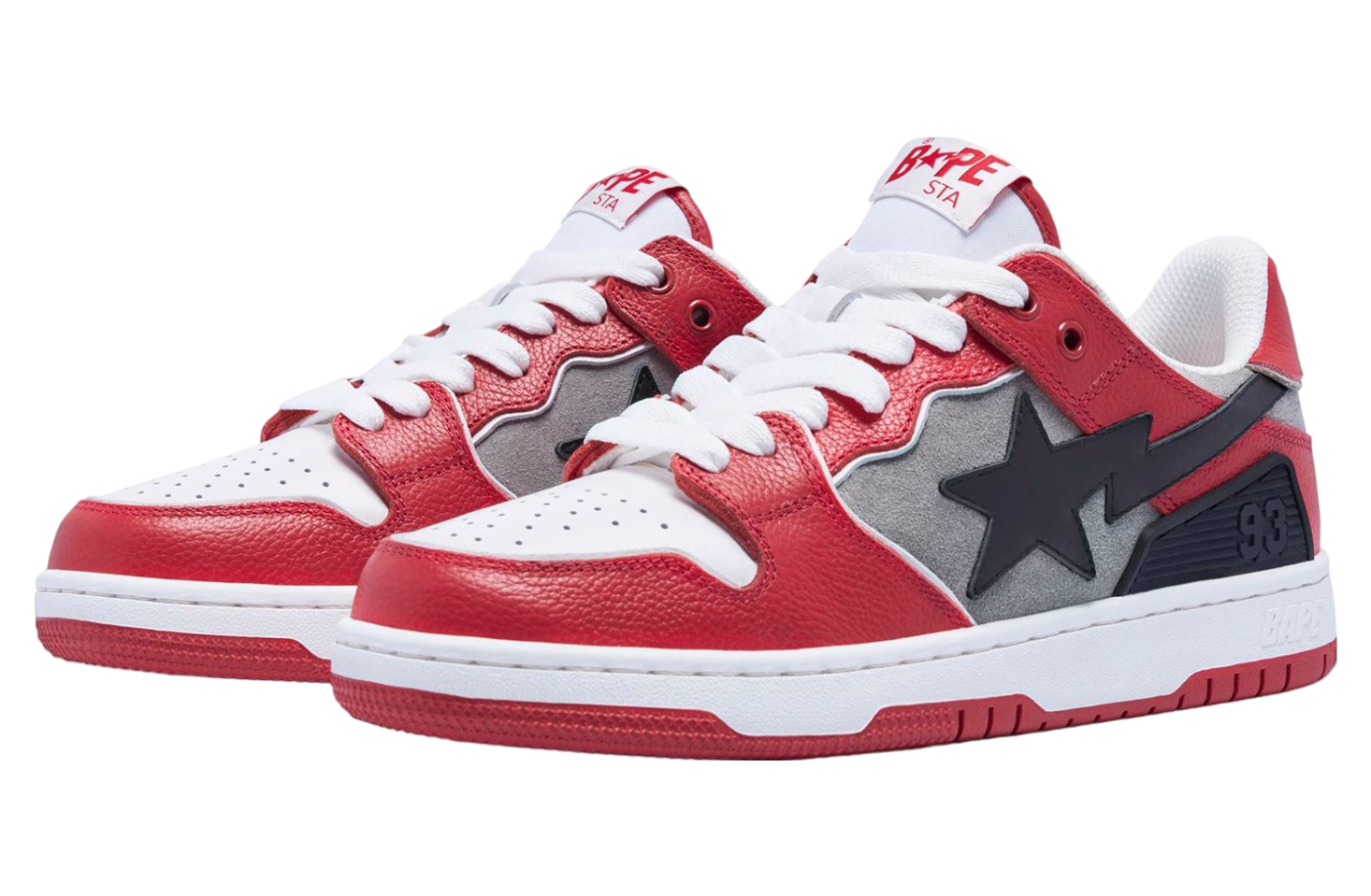 Bape Sk8 Sta #1 WMNS Red