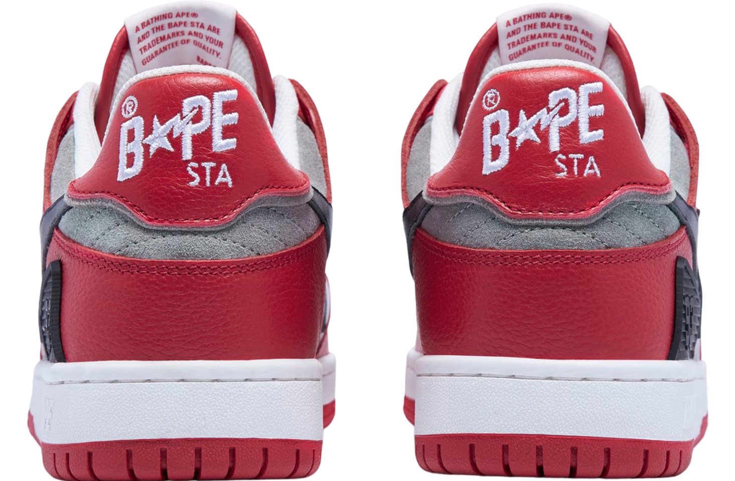 Bape Sk8 Sta #1 WMNS Red